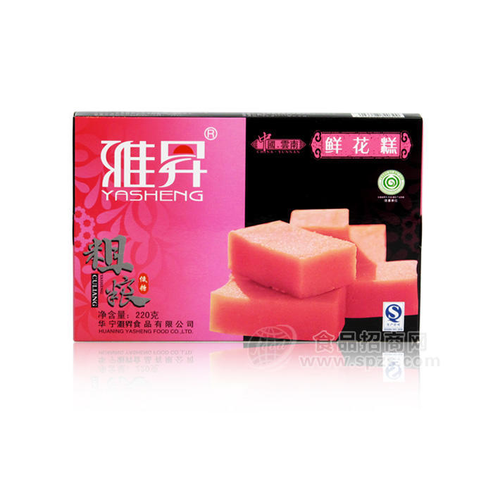 200g粗糧鮮花糕