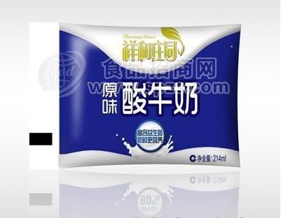 祥和原味酸牛奶
