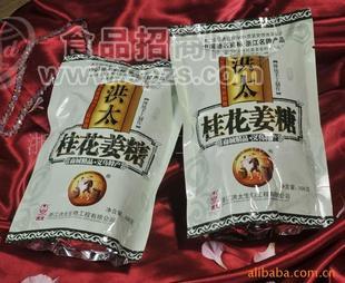 洪太姜糖108g洪太桂花姜糖 袋裝