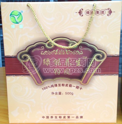 绿能养生粉皮 绿豆粉皮