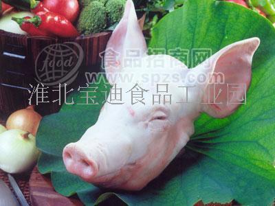 供应有耳猪头