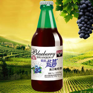 精制蓝莓爽口葡萄酒330ml
