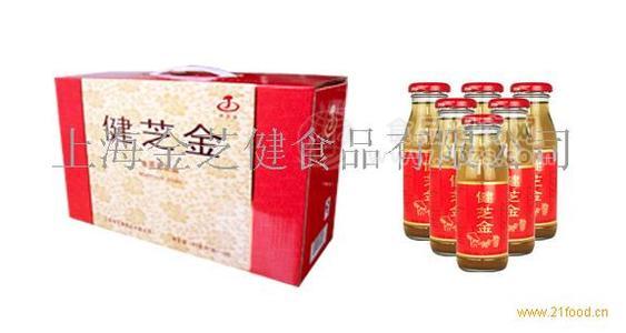 健芝金食用菌饮料红色装