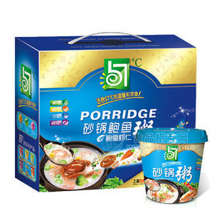 砂锅鲍鱼粥-方便粥-上海黎源食品57度方便粥招商