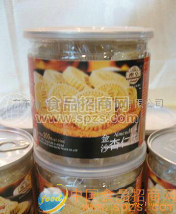 澳皇罐装金沙杏仁饼
