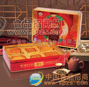 鲍鱼盛礼月饼