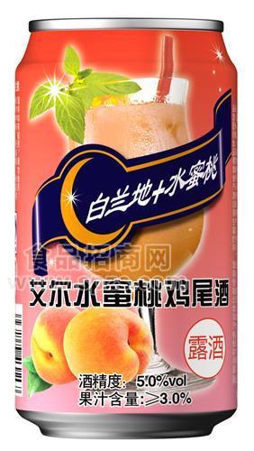 艾尔水蜜桃鸡尾酒