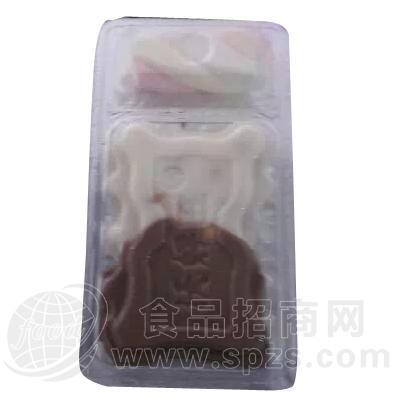 雅加益 巧克力+饼干背面