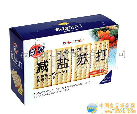 無蔗糖蘇打餅干180g 鮮蔥味