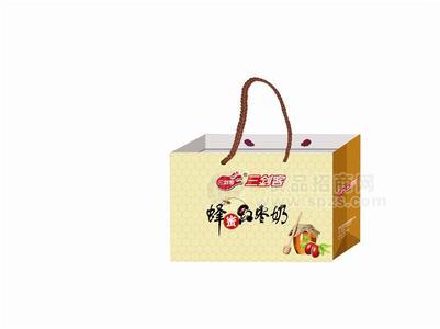 蜂蜜红枣奶手提袋