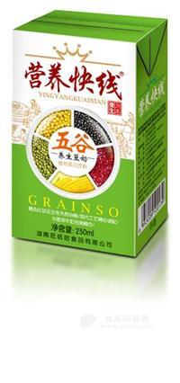 营养快线盒装250ml豆奶饮料（绿豆味）