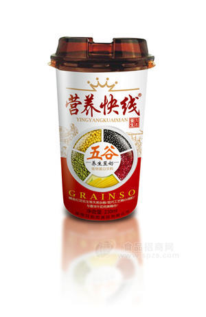 营养快线豆奶饮料红豆味（杯装）