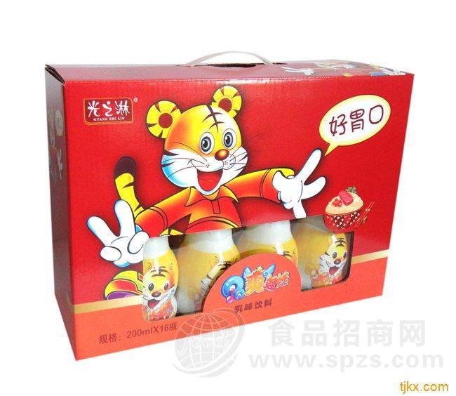 200爽娃娃儿童酸乳饮料（开窗式）