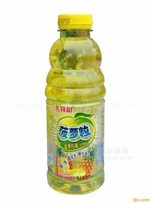 600ml菠萝粒果汁饮料