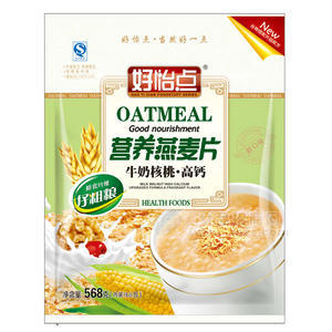 好怡点 牛奶核桃 高钙 营养燕麦片 568g