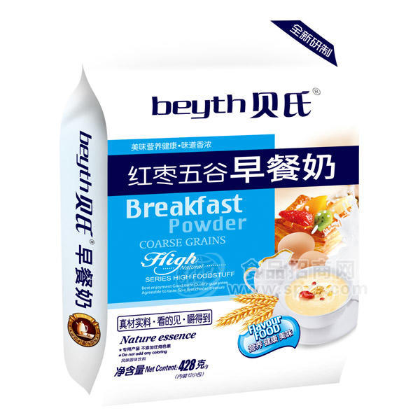 贝氏 红枣五谷 早餐奶 428g