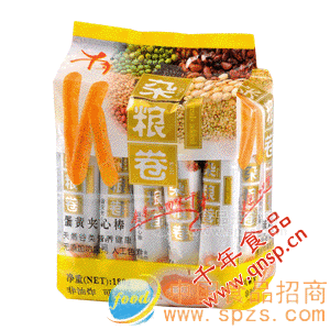 180g千年杂粮卷蛋奶夹心棒