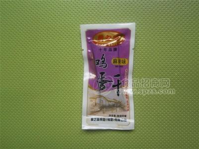 鸡蛋干麻辣味