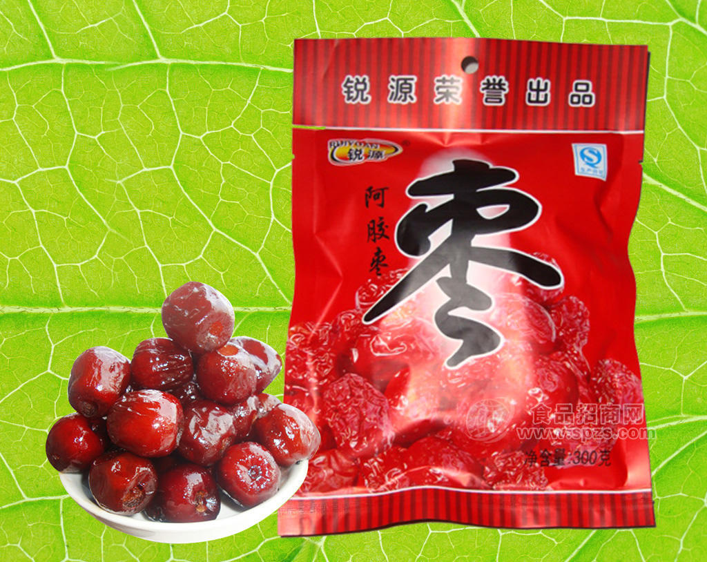 锐源阿胶枣300g