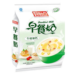 好怡點(diǎn) 牛奶加鈣 早餐奶 528g