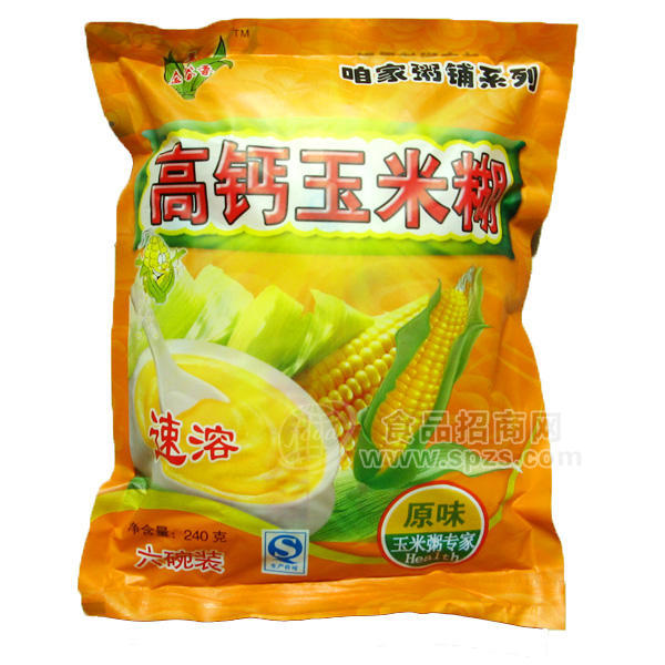 高钙玉米糊
