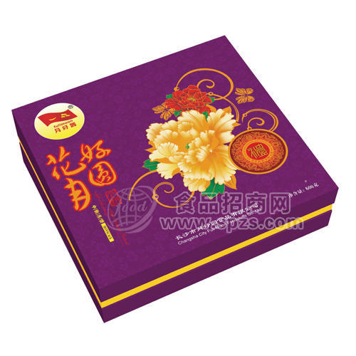 正紫花好月圆（大）
