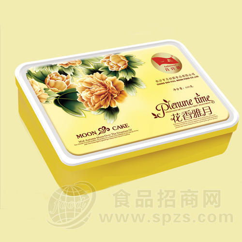 月好圆精装礼盒—花香雅月（大）