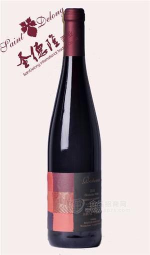 【青島進(jìn)口紅酒德國(guó)黃金土地（半甜）紅葡萄酒】