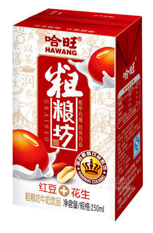 粗糧坊紅豆牛奶飲品 營養(yǎng)食品