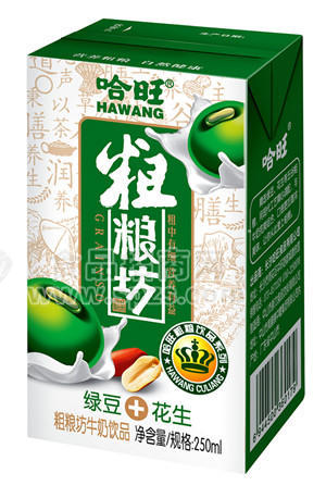哈旺粗糧坊牛奶飲料