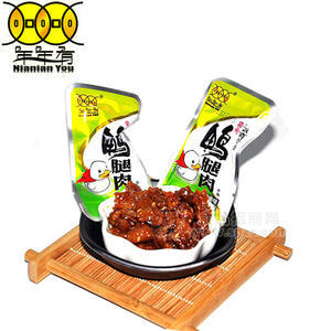 年年有鸭腿肉中辣 卤香味  休闲肉制品