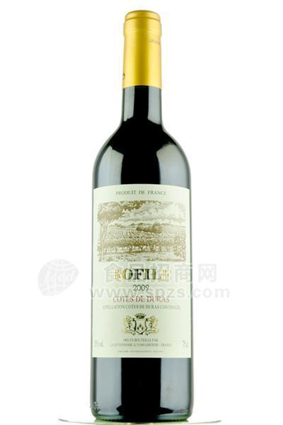 罗菲尔干红葡萄酒2009 金誉酒酷法国主打进口红酒批发商 招商 进口红酒加盟商 进口红酒代理商