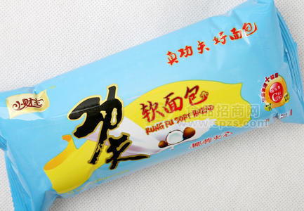 75g功夫软面包椰蓉夹心