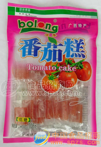 供应绿色健康休闲食品-博隆牌蔬果糕番茄糕