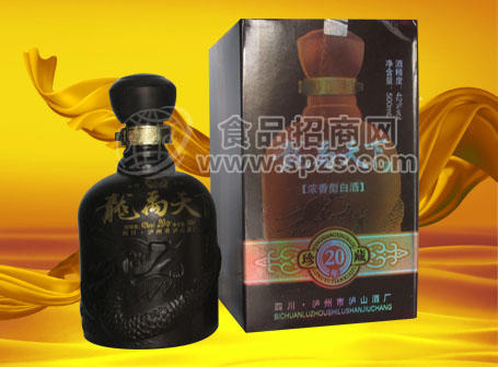 龙禹天下酒-珍藏20年
