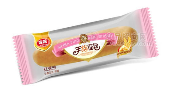 手指面包红豆沙