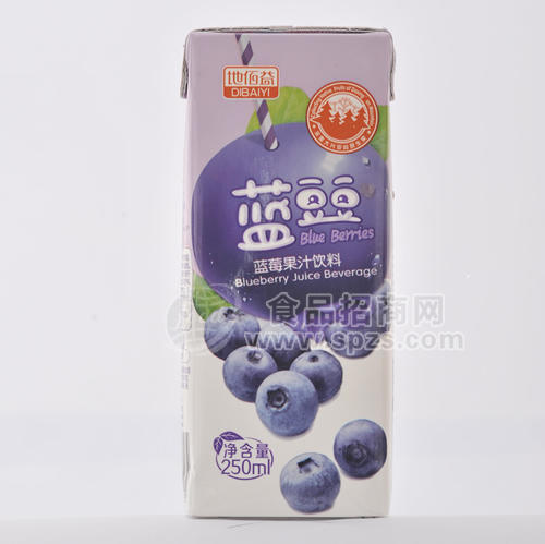 藍(lán)豆豆果汁利樂包