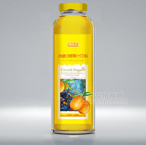 冰糖沙棘果汁果粒饮料