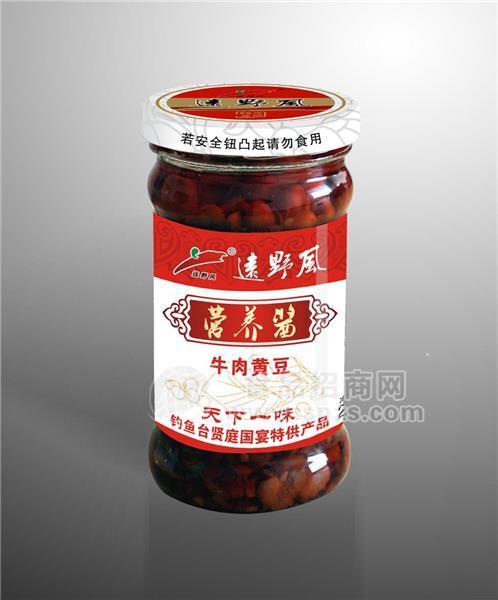 供应远野风牛肉黄豆营养酱