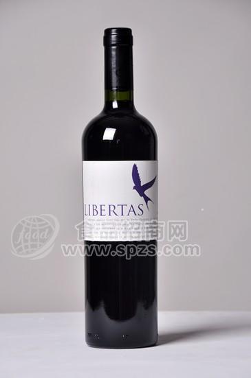 【进口红酒圣德隆自由福燕卡曼尼干红葡萄酒】