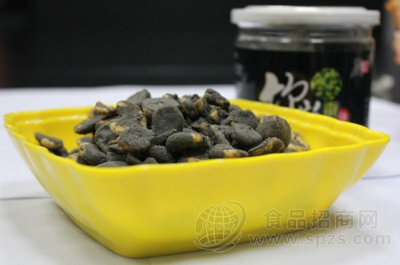 竹炭蚕豆供应/供应有机健康食品/黑色店