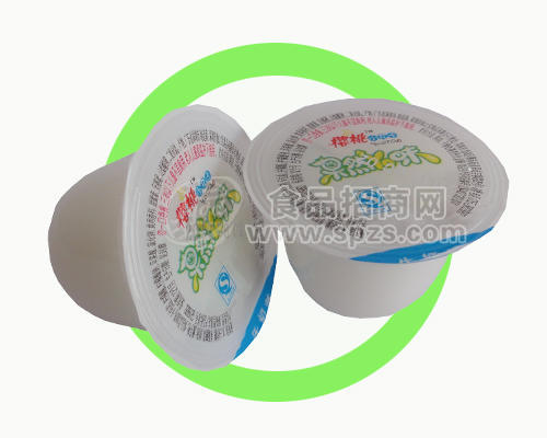 牛奶味果冻