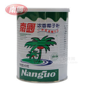 南国450g浓香椰子粉罐