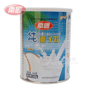 植物蛋白飲料南國360g純椰子粉(無蔗糖)