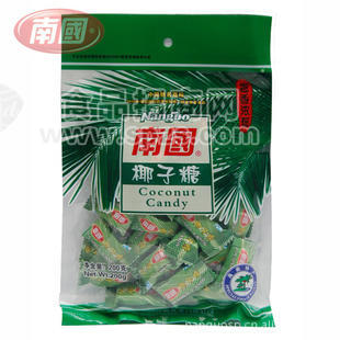 NG9傳統(tǒng)香脆椰子糖200g(綠枕式)