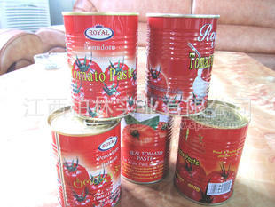 70g新疆番茄酱罐头出口28-30%brix double concentrate