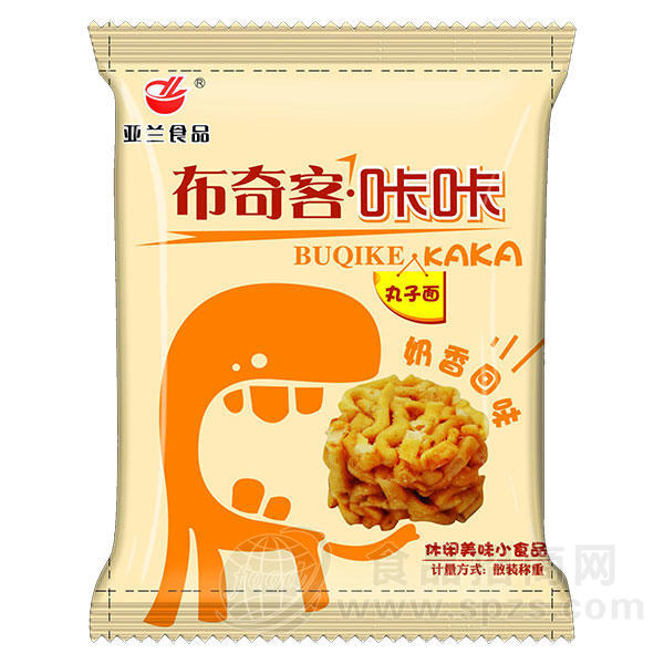 亚兰食品 奶香回味 丸子面 小零食