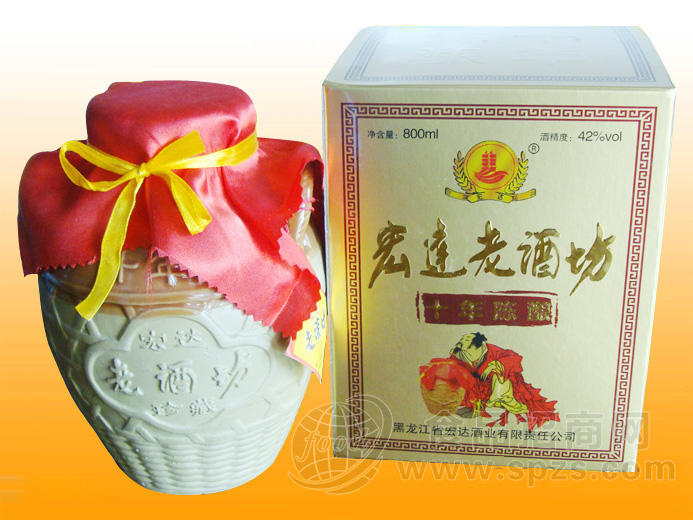 宏达老酒坊十年陈