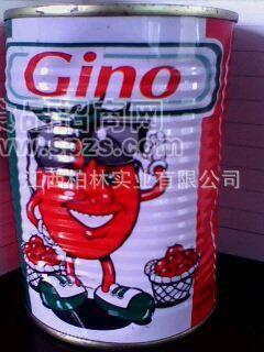 供應(yīng)GINO品質(zhì)番茄醬濃度28-30% 【罐裝，袋裝，桶裝】