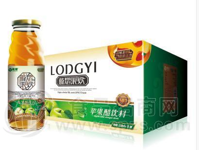 龙熠苹果醋饮料330mlx15